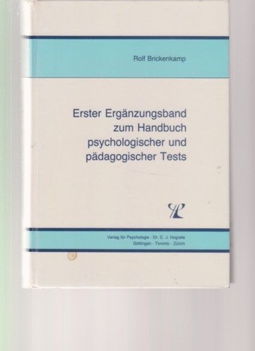 Handbook psychological and - of,