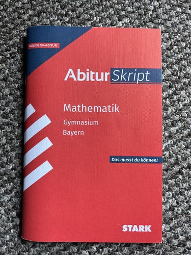 Abitur skript mathematik - skript,